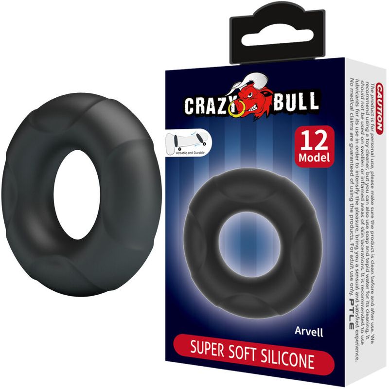 CRAZY BULL - ANELLO IN SILICONE ARVELL MODELLO 12 CRAZY BULL - ARVELL SILICONE RING MODEL 12