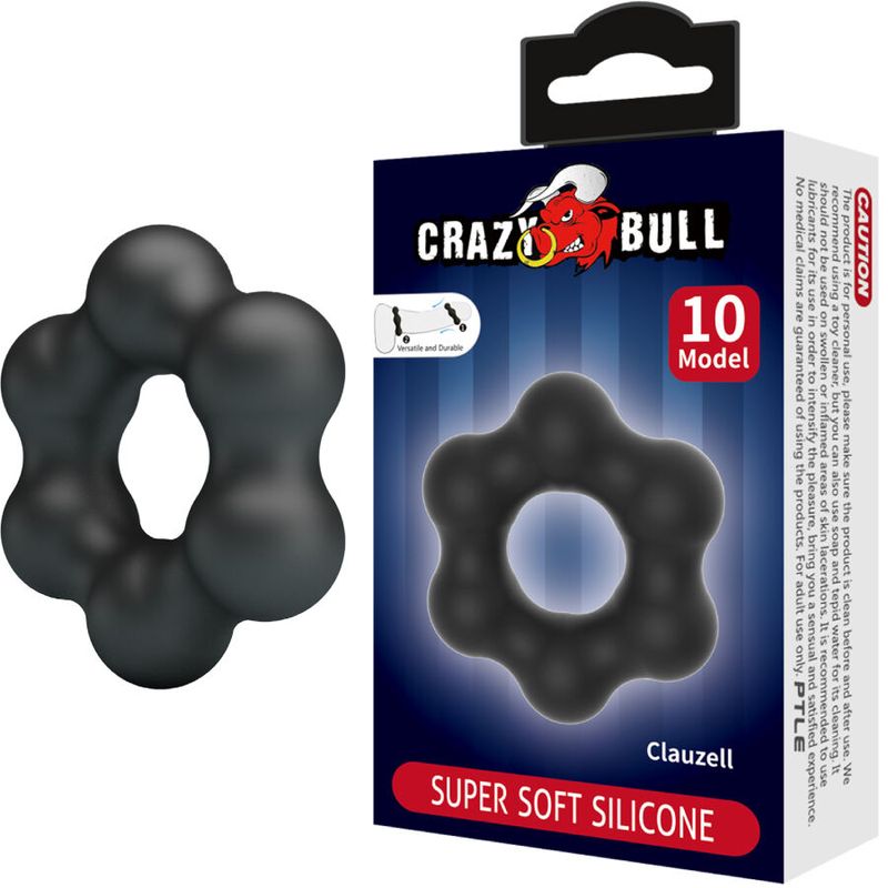 CRAZY BULL - ANELLO IN SILICONE CLAUZELL MODELLO 10 CRAZY BULL - CLAUZELL SILICONE RING MODEL 10