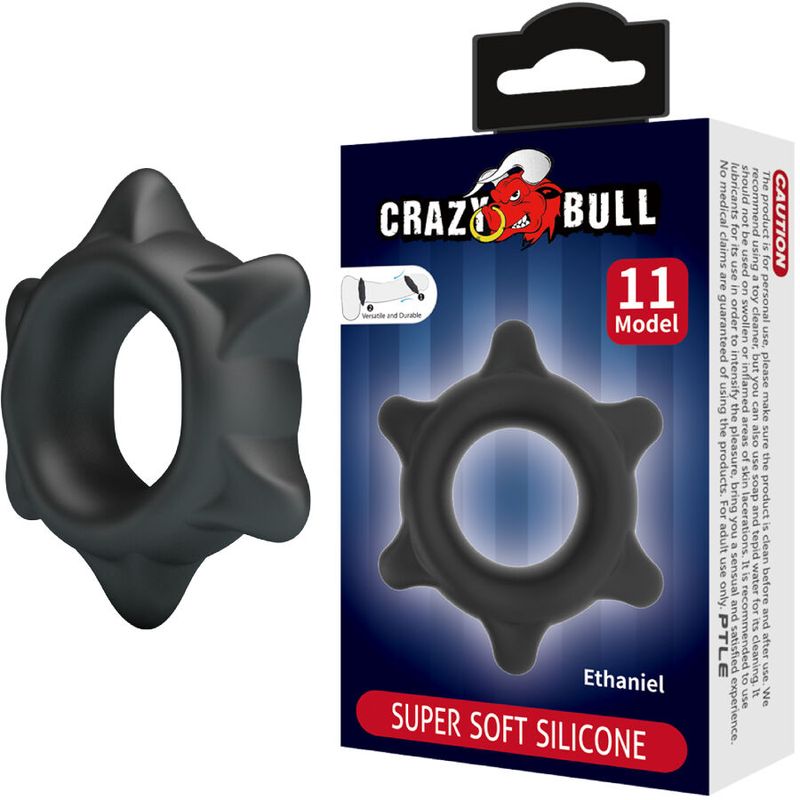 CRAZY BULL - ANELLO IN SILICONE ETHANIEL MODELLO 11 CRAZY BULL - ETHANIEL SILICONE RING MODEL 11