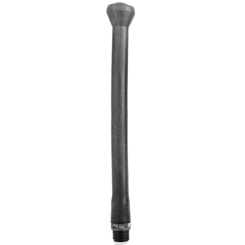 ALL BLACK - DOCCIA ANALE IN SILICONE SISTEMA STOPPER 27 CM ALL BLACK - DOCCIA ANALE IN SILICONE SISTEMA STOPPER 27 CM