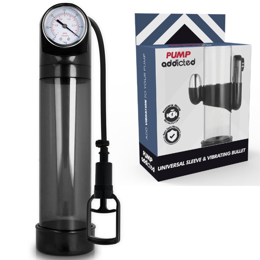 PUMP ADDICTED - VIBRATORE RX9 NERO PUMP ADDICTED - VIBRATORE RX9 NERO