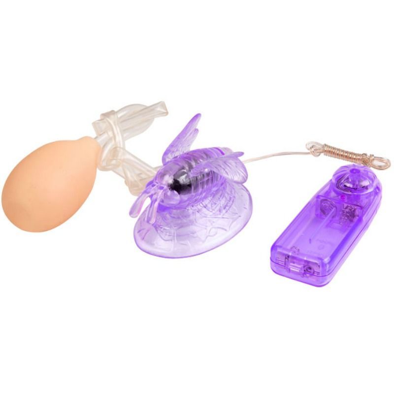 BAILE - FARFALLA VIBRANTE PER LA STIMOLAZIONE DEL CLITORIDE LILLA BAILE - LILAC CLITORIS STIMULATION VIBRATING BUTTERFLY