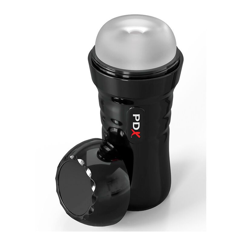 PDX EXTREME - SLIDE & GLIDE MASTURBATORE AUTOLUBRIFICANTE TRASPARENTE PDX EXTREME - SLIDE & GLIDE SELF-LUBRICATING MASTURBATOR CLEAR