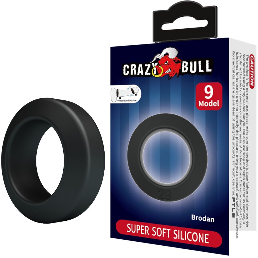 CRAZY BULL - BRODAN ANELLO IN SILICONE MODELLO 9 CRAZY BULL - BRODAN ANELLO IN SILICONE MODELLO 9