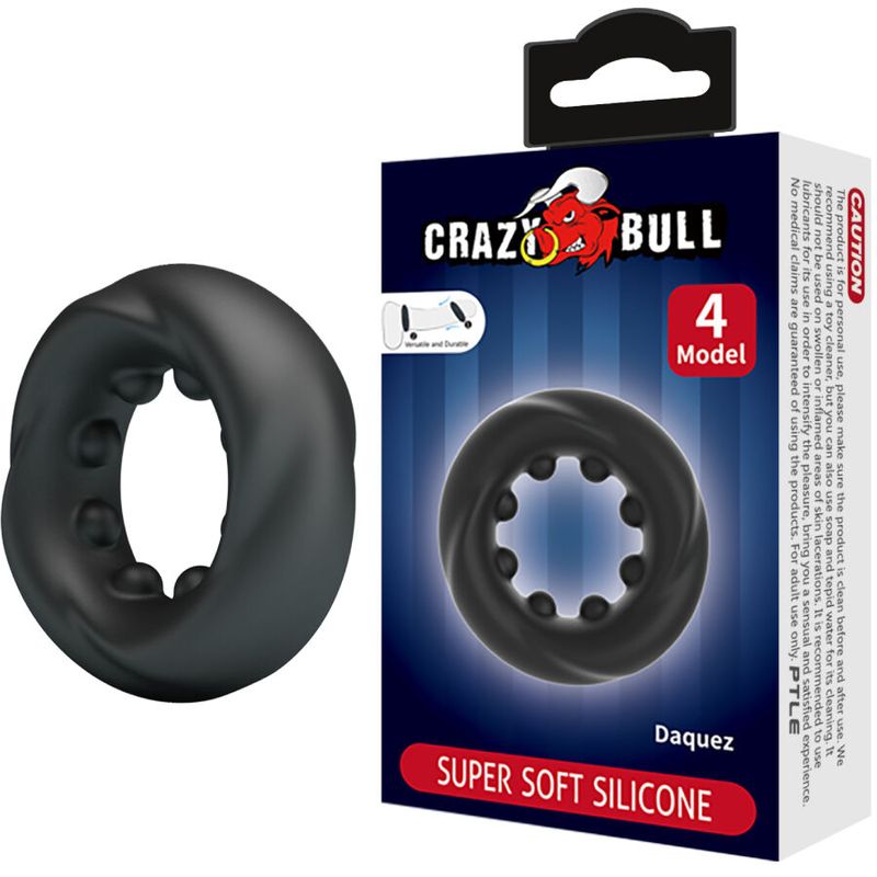 CRAZY BULL - ANELLO IN SILICONE DAQUEZ MODELLO 4 CRAZY BULL - DAQUEZ SILICONE RING MODEL 4