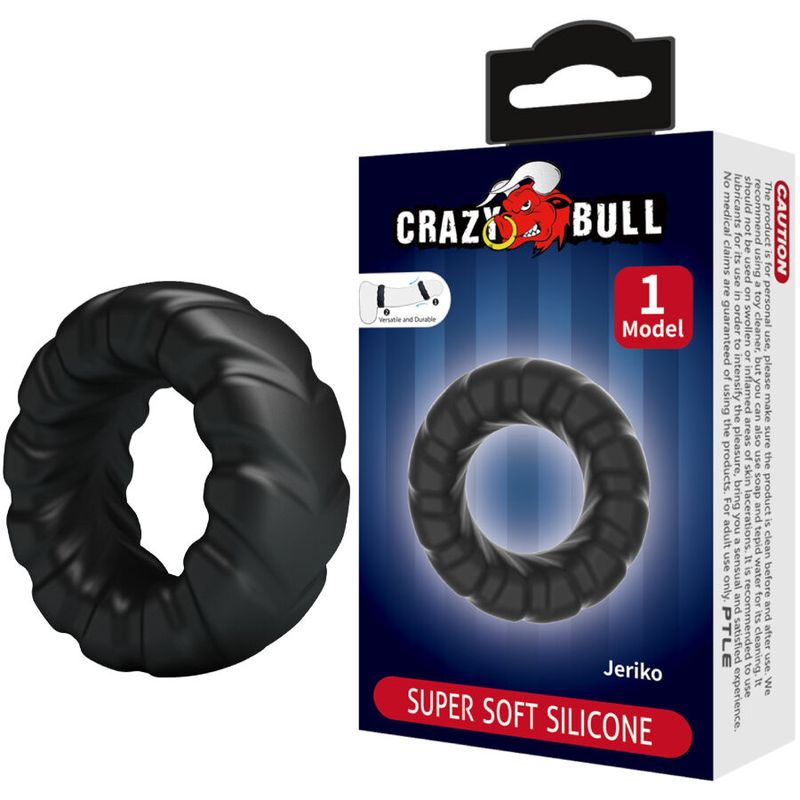 CRAZY BULL - ANELLO IN SILICONE JERIKO MODELLO 1 CRAZY BULL - JERIKO SILICONE RING MODEL 1