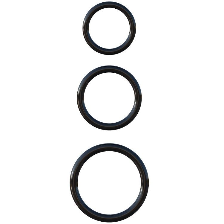 FANTASY C-RINGZ - SET 3 ANELLI STAMINA IN SILICONE FANTASY C-RINGZ - SET 3 ANELLI STAMINA IN SILICONE