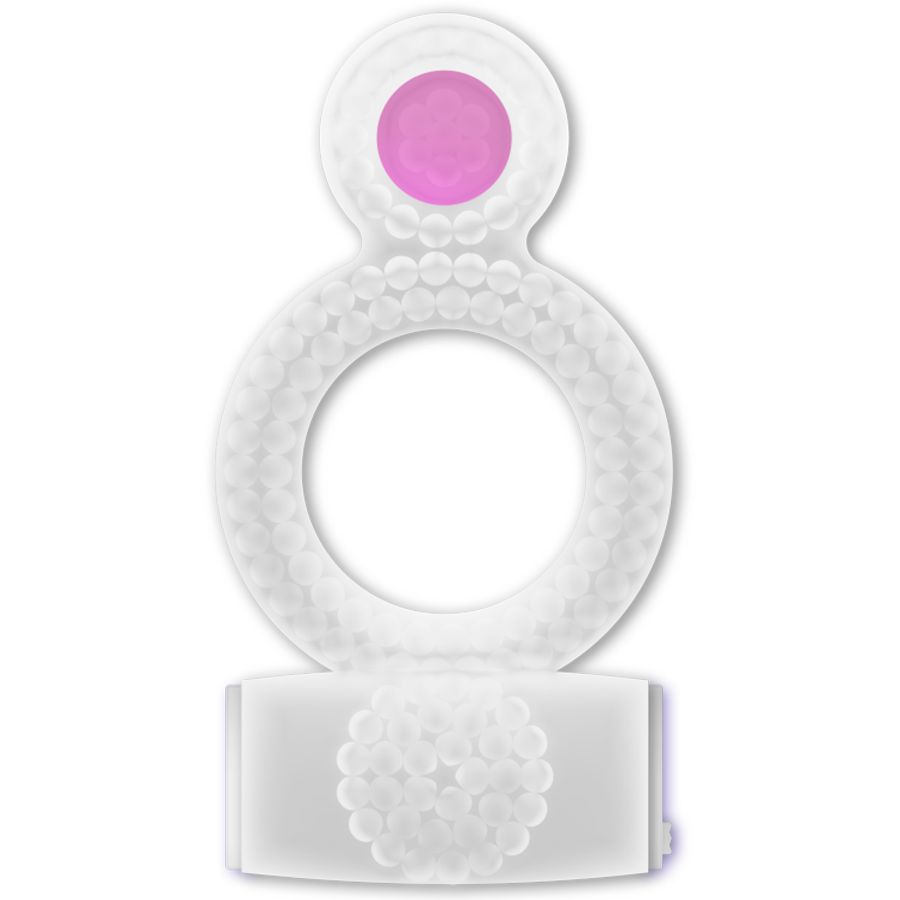 CASUAL LOVE - ANELLO DOPPIO PIACERE TRASPARENTE CASUAL LOVE - ANELLO DOPPIO PIACERE TRASPARENTE