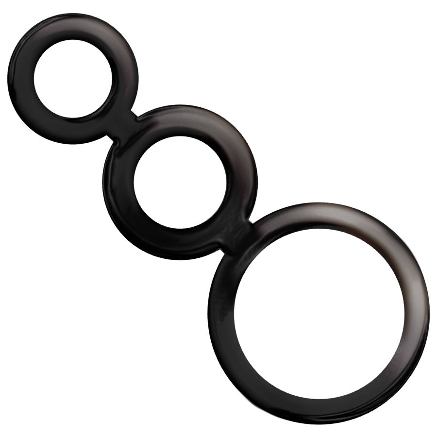 ADDICTED TOYS - SET DI ANELLI PER PENE - FUMO ADDICTED TOYS - SET DI ANELLI PER PENE - FUMO