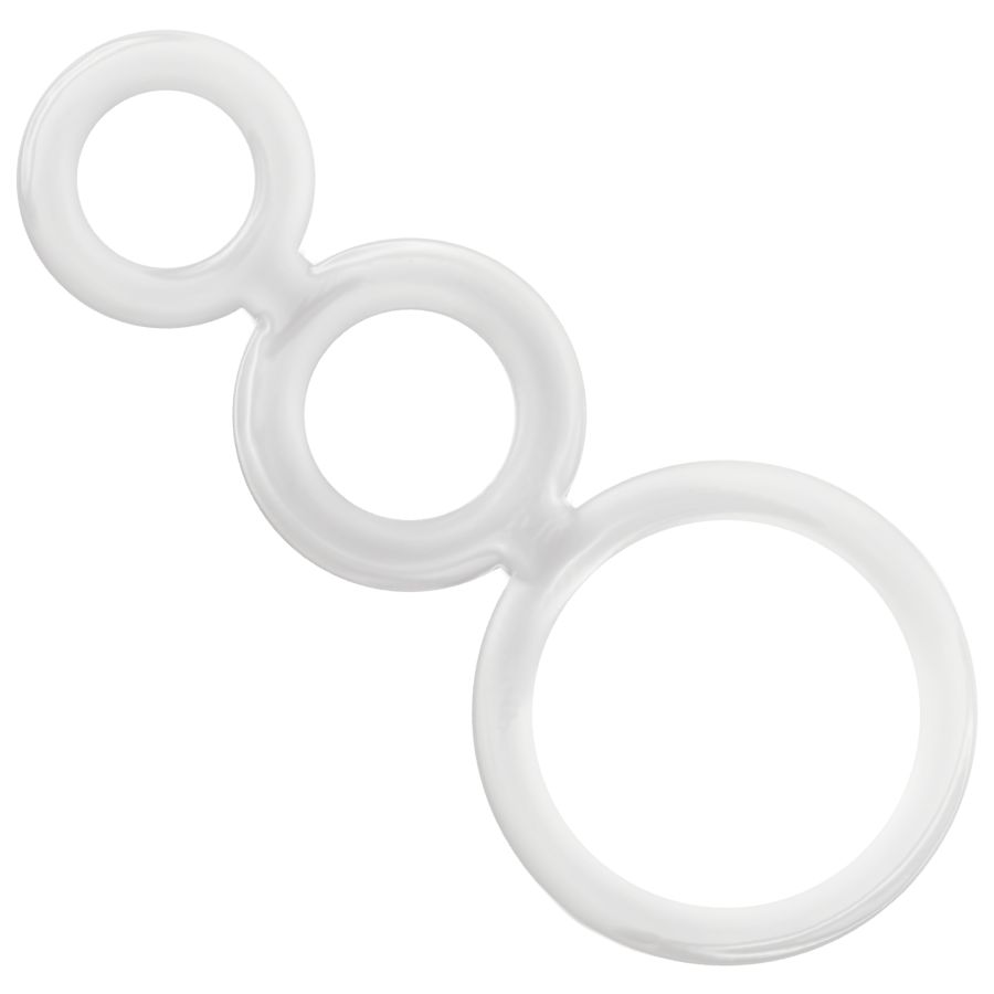 ADDICTED TOYS - SET DI ANELLI PER PENE TRASPARENTE ADDICTED TOYS - SET DI ANELLI PER PENE TRASPARENTE