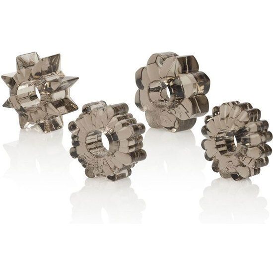 CALEXOTICS - BASIC ESSENTIALS CONFEZIONE DA 4 CALEXOTICS - BASIC ESSENTIALS 4 PACK