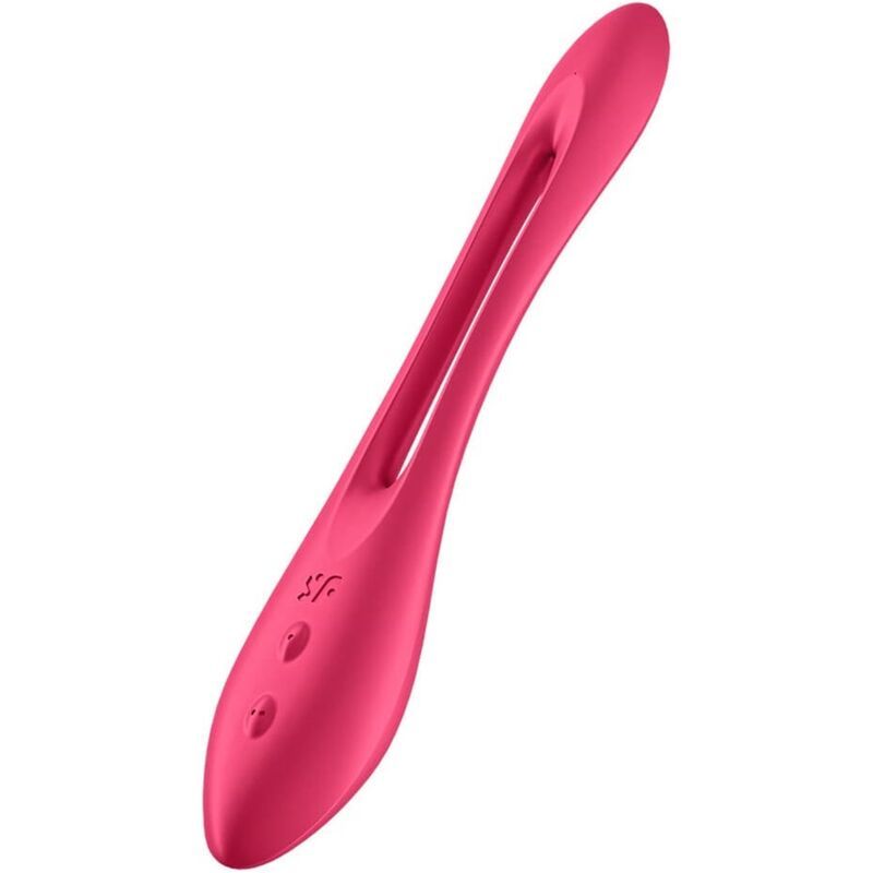 SATISFYER - MULTI VIBRATORE ELASTIC JOY ROSSO SATISFYER - ELASTIC JOY MULTI VIBRATOR RED