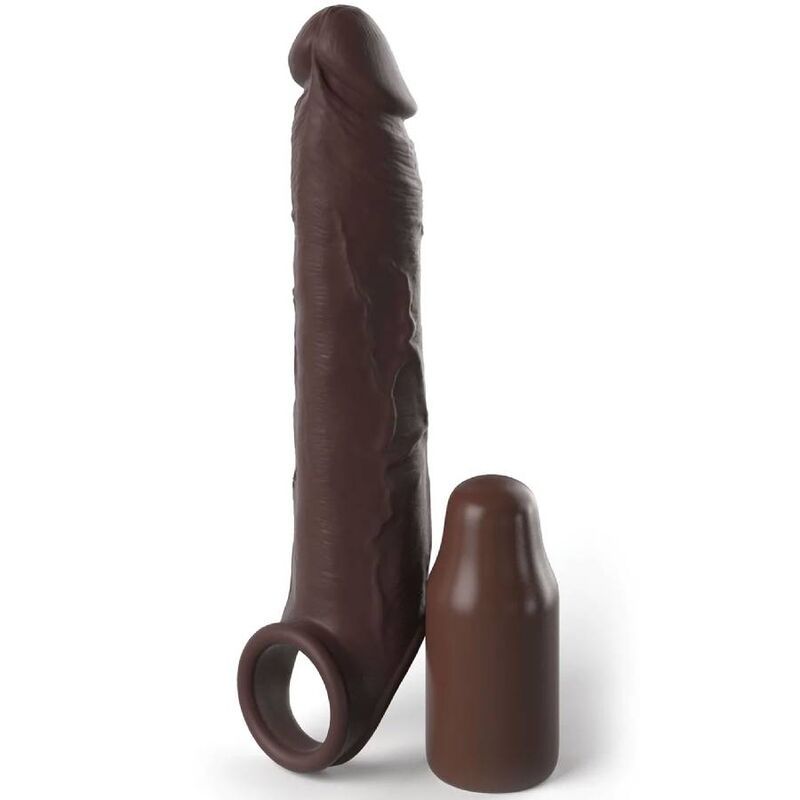 FANTASY X- TENSIONS - PIPEDREAMS ESTENSIONE CON CINTURINO 17,78 CM MARRONE FANTASY X- TENSIONS - PIPEDREAMS EXTENSION W STRAP 17,78 CM BROWN