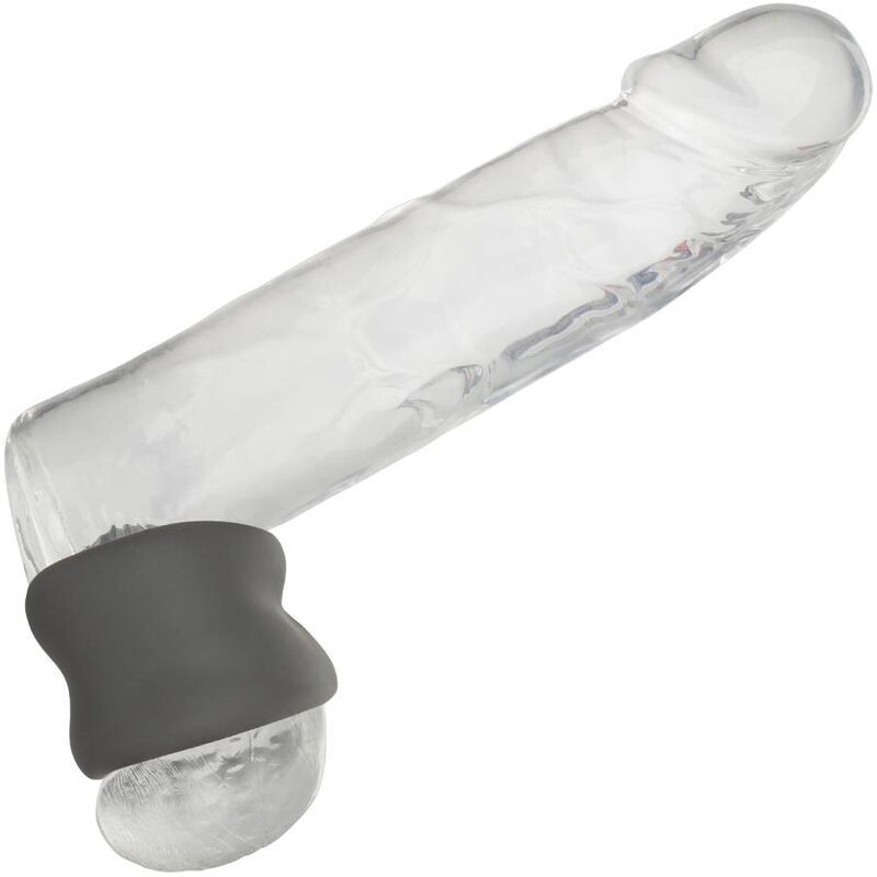 CALEXOTICS - ALPHA ANELLO ALLUNGABILE PER SCROTO NERO CALEXOTICS - ALPHA ANELLO ALLUNGABILE PER SCROTO NERO