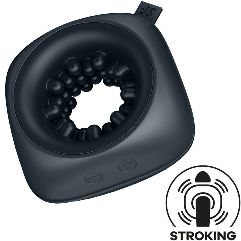 SATISFYER - RING STROKER MASTURBATORE & VIBRATORE SATISFYER - RING STROKER MASTURBATOR & VIBRATOR