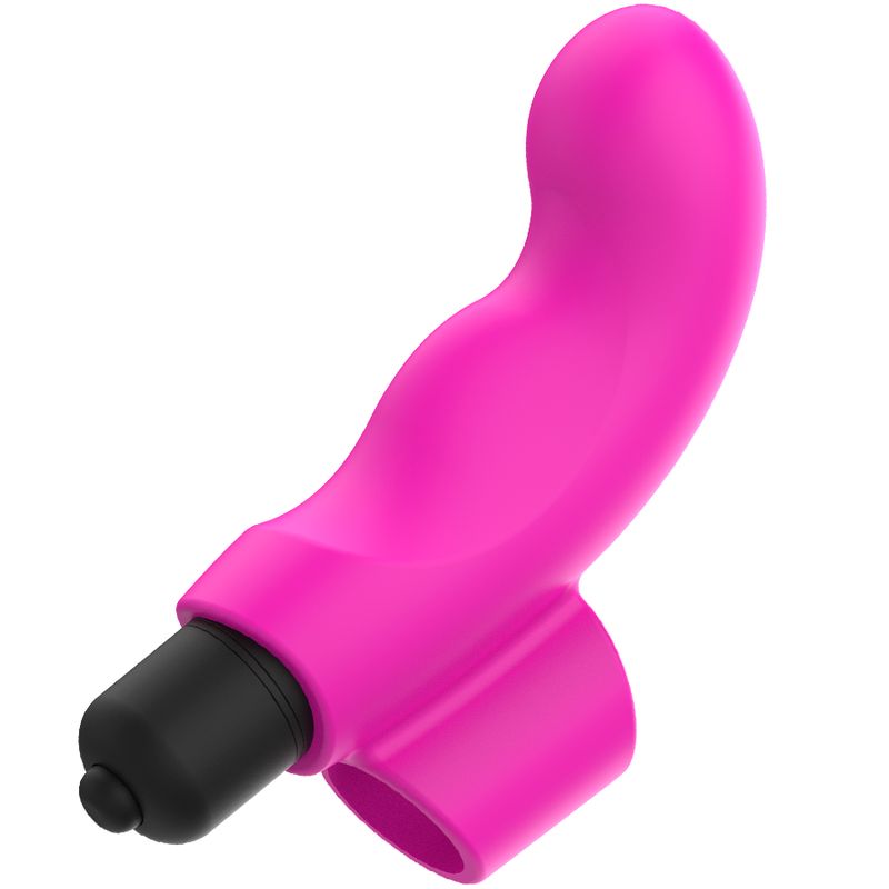 OHMAMA - VIBRATORE NATALE ROSA NEON OHMAMA - NEON PINK THIMBLE VIBRATOR XMAS EDITION