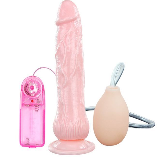 BAILE - DILDO VIBRATORE A FONTANA CON FUNZIONE SQUIRT BAILE - FOUNTAIN VIBRATOR DILDO WITH SQUIRT FUNCTION