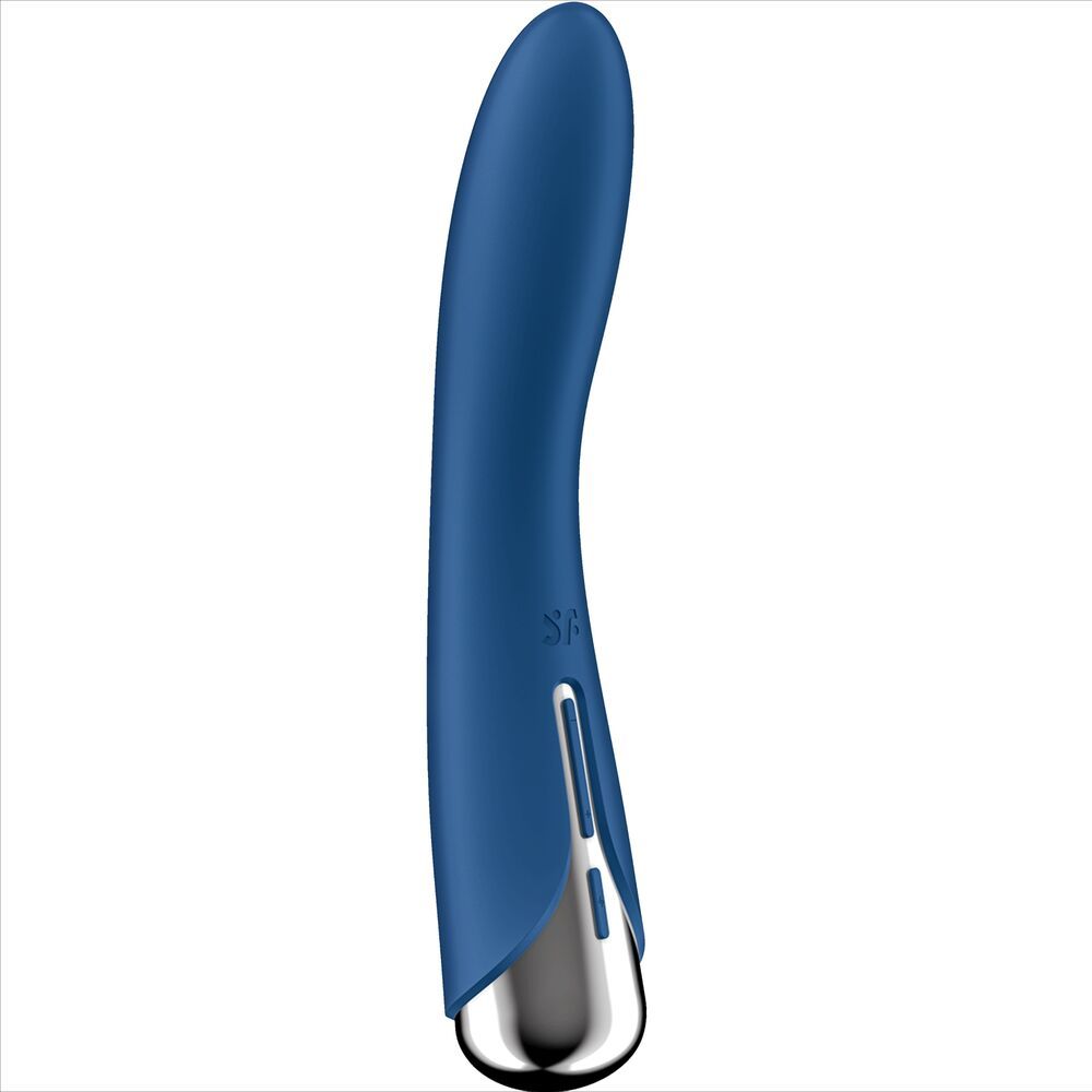 SATISFYER - VIBRATORE ROTATORE SPINNING VIBE 1 G-SPOT BLU SATISFYER - VIBRATORE ROTATORE SPINNING VIBE 1 G-SPOT BLU