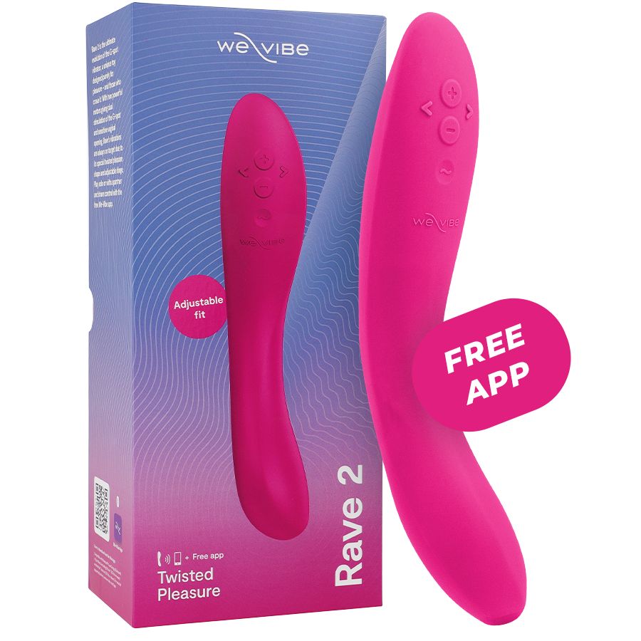 WE-VIBE - RAVE 2 VIBRATORE G-SPOT ROSA WE-VIBE - RAVE 2 G-SPOT VIBRATOR PINK