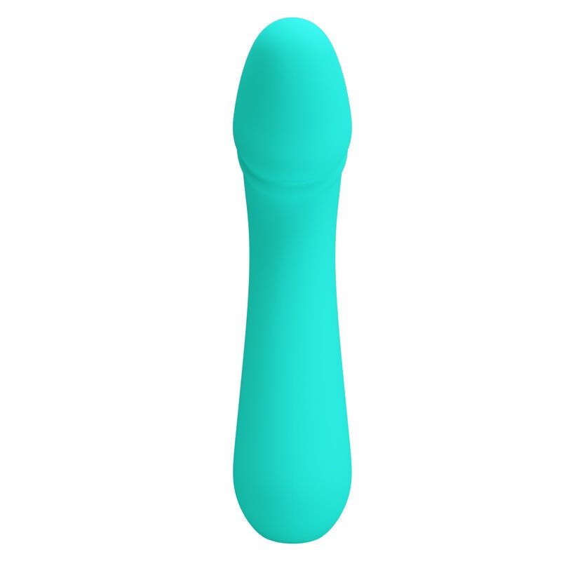 PRETTY LOVE - VIBRATORE RICARICABILE CETUS VERDE ACQUA PRETTY LOVE - CETUS RECHARGEABLE VIBRATOR AQUA GREEN