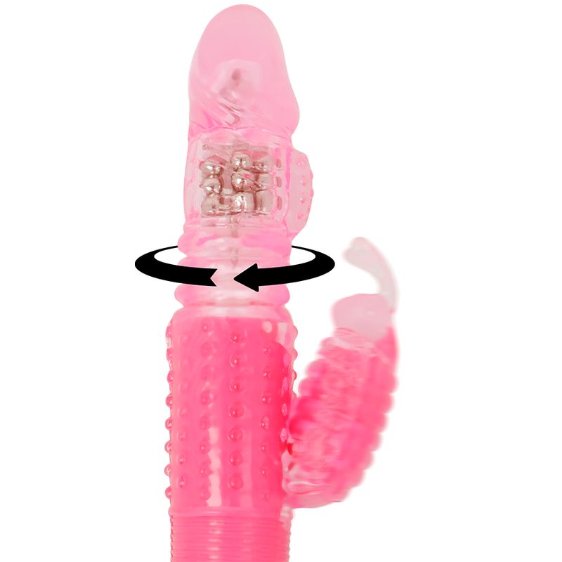 OHMAMA - VIBRATORE ROTANTE CON CONIGLIO OHMAMA - ROTATING VIBRATOR WITH RABBIT