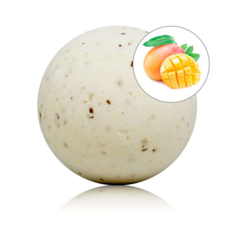 TALOKA - BOMBA DA BAGNO PROFUMATA AL MANGO CON PETALI DI ROSA TALOKA - BOMBA DA BAGNO PROFUMATA AL MANGO CON PETALI DI ROSA