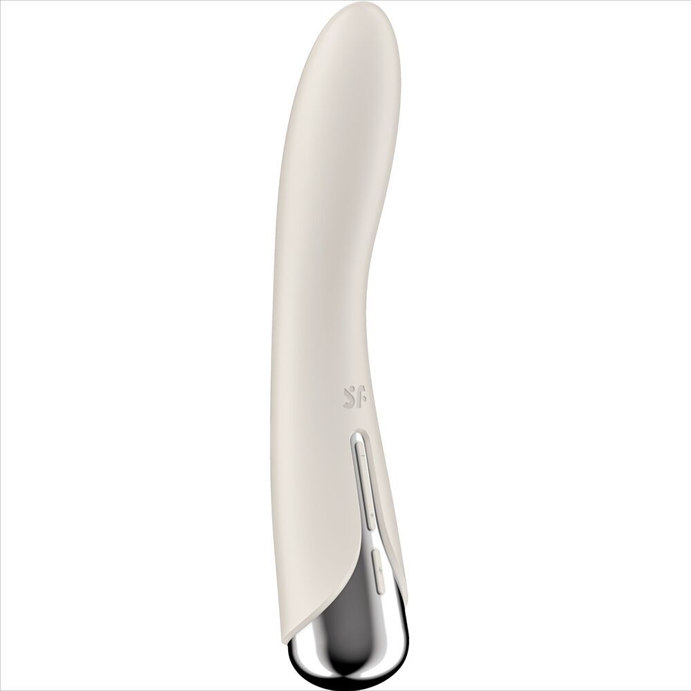 SATISFYER - VIBRATORE ROTATORE SPINNING VIBE 1 G-SPOT BEIGE SATISFYER - VIBRATORE ROTATORE SPINNING VIBE 1 G-SPOT BEIGE