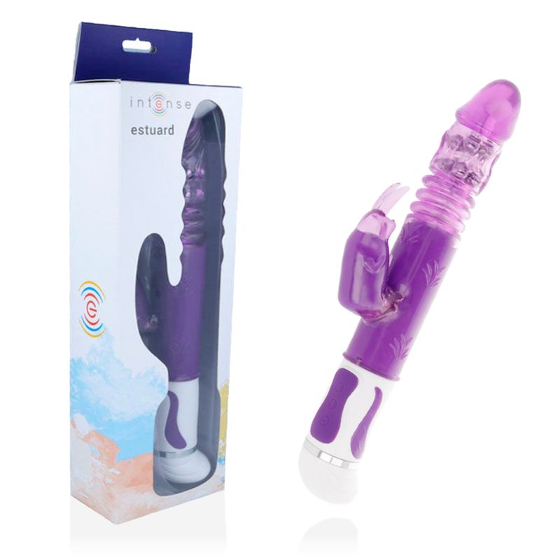 INTENSE - VIBRATORE ROTATORE ESTUARD UP&DOWN LILLA INTENSE - ESTUARD UP&DOWN ROTATOR VIBRATOR LILAC