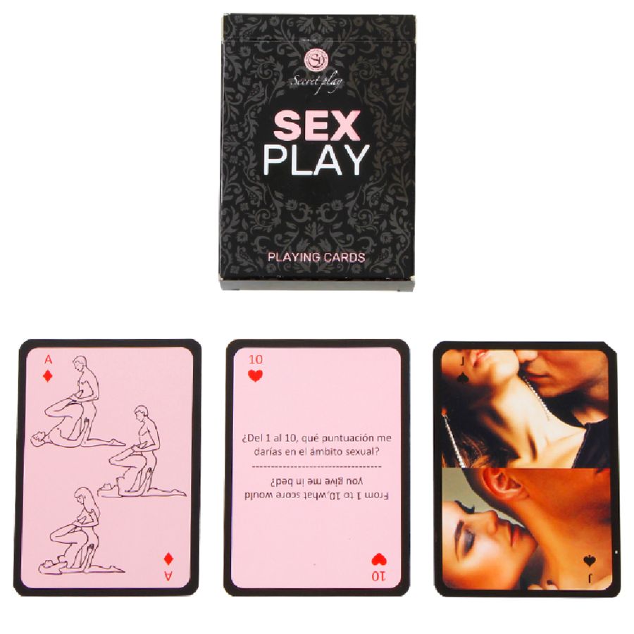 SECRETPLAY - CARTE DA GIOCO SEX PLAY (ES/EN) SECRETPLAY - SEX PLAY PLAYING CARDS (ES/EN)