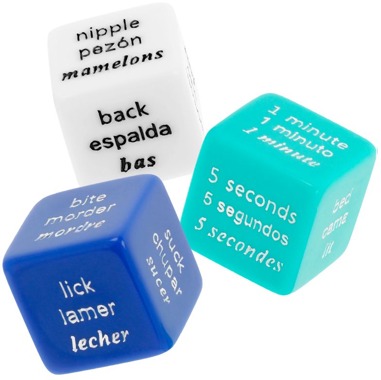 WATERFEEL - GIOCO DI DADI EROTICI ES/FR/EN WATERFEEL - EROTIC DICE GAME ES/FR/EN