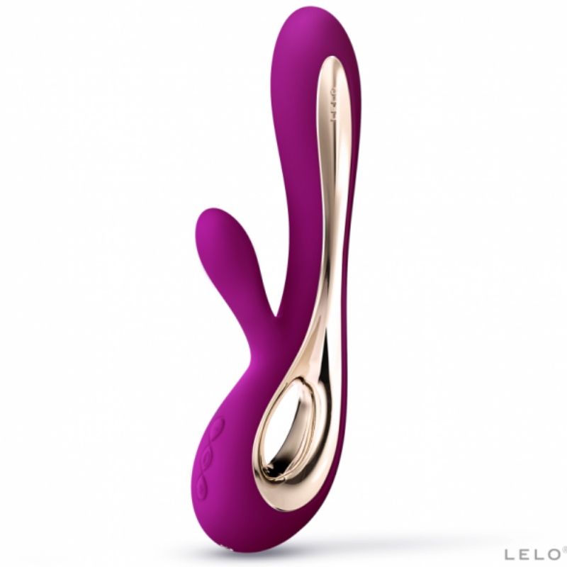 LELO - VIBRATORE SORAYA 2 RABBIT DEEP ROSE LELO - SORAYA 2 RABBIT PURPLE VIBRATOR