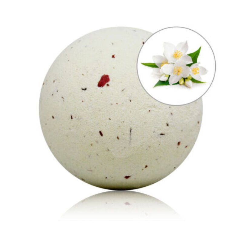 TALOKA - BOMBA DA BAGNO PROFUMATA AL GELSOMINO CON PETALI DI ROSA TALOKA - JASMINE SCENTED BATH BOMB WITH ROSE PETALS