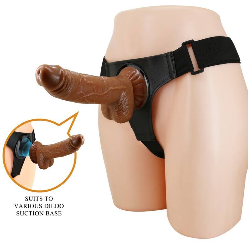 PRETTY LOVE - IMBRAGATURA SLIP UNIVERSALE IMBRAGATURA CON DILDO MICHEAL 20 CM NERO PRETTY LOVE - IMBRAGATURA SLIP UNIVERSALE IMBRAGATURA CON DILDO MICHEAL 20 CM NERO