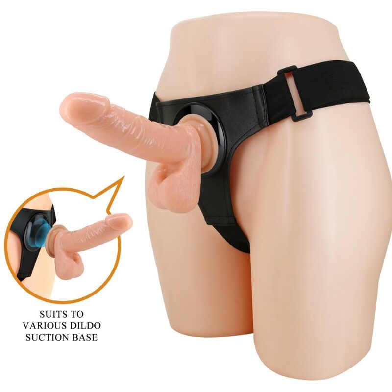 PRETTY LOVE - IMBRAGATURA SLIP UNIVERSALE CON DILDO TOM 20 CM NATURALE PRETTY LOVE - IMBRAGATURA SLIP UNIVERSALE CON DILDO TOM 20 CM NATURALE