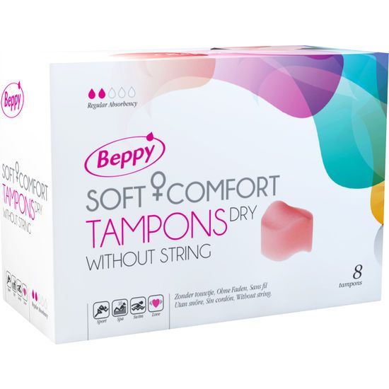 BEPPY - SOFT-COMFORT TAMPONI ASCIUTTI 8 UNITΒ· BEPPY - SOFT-COMFORT TAMPONS DRY 8 UNITS