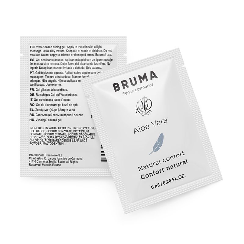 BRUMA - ALOE VERA GEL SCORREVOLE NATURALE CONFORT 6 ML BRUMA - ALOE VERA GEL SCORREVOLE NATURALE CONFORT 6 ML