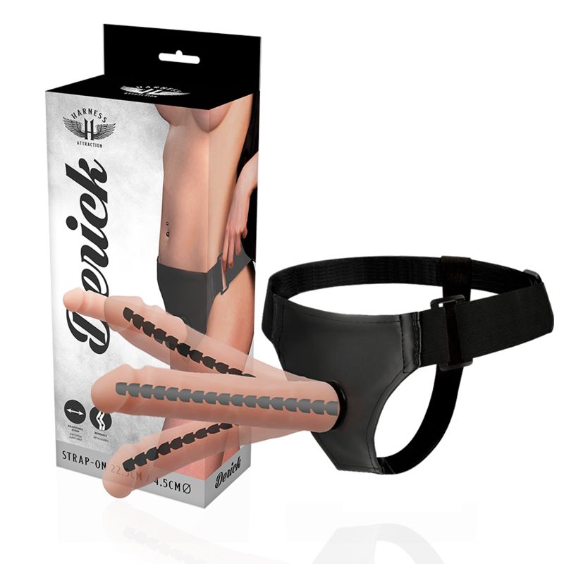 HARNESS ATTRACTION - DERICK CARNE ARTICOLABILE 22.5 CM -O- 4.5 CM HARNESS ATTRACTION - DERICK CARNE ARTICOLABILE 22.5 CM -O- 4.5 CM