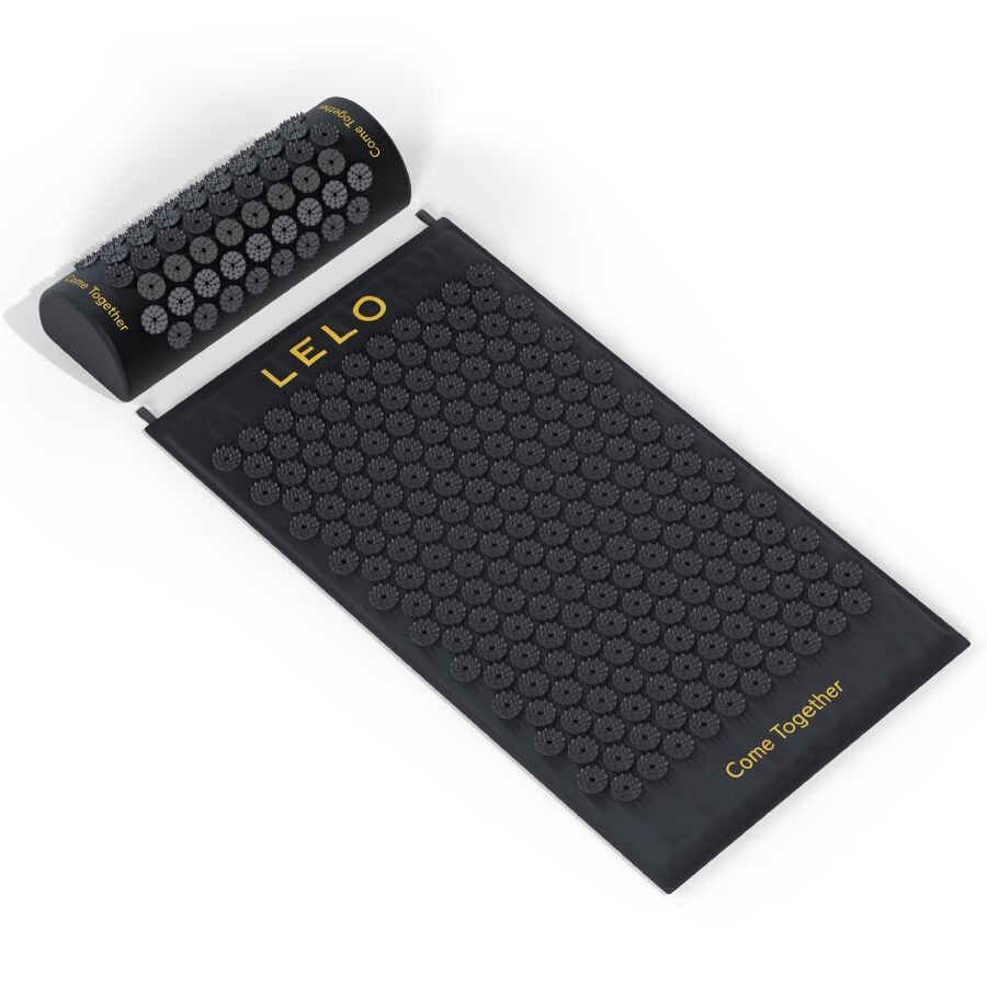 LELO - TAPPETO PER MASSAGGIO CORPO AGHIOPRESSIONE NERO LELO - BODY MASSAGE ACUPRESSURE MAT BLACK