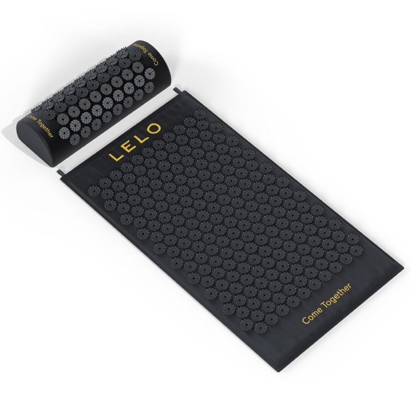 LELO - TAPPETO PER MASSAGGIO CORPO AGHIOPRESSIONE NERO LELO - BODY MASSAGE ACUPRESSURE MAT BLACK