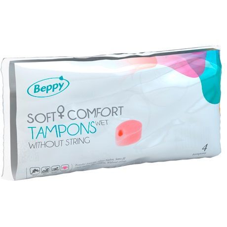 BEPPY - SOFT COMFORT TAMPONI UMIDI 4 UNITΒ· BEPPY - SOFT COMFORT TAMPONS WET 4 UNITS