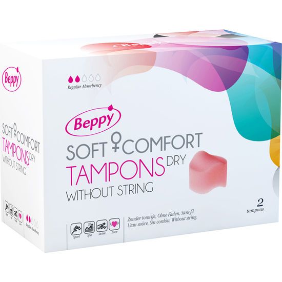 BEPPY - SOFT-COMFORT TAMPONI ASCIUTTI 2 UNITΒ· BEPPY - SOFT-COMFORT TAMPONS DRY 2 UNITS