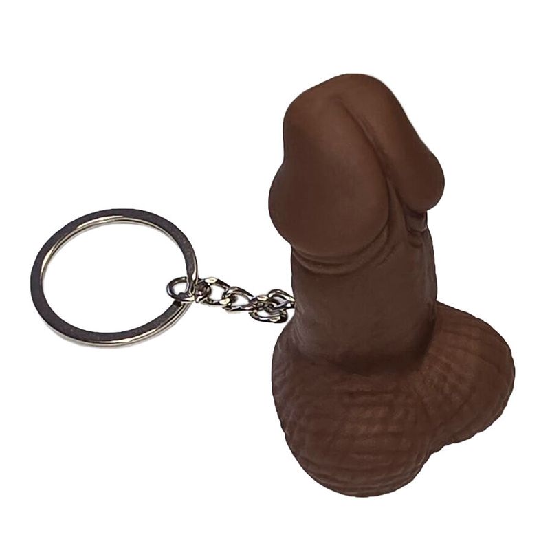 DIABLO PICANTE - PORTACHIAVI FISCHIO A FORMA DI PENE COLOR MULATTO DIABLO PICANTE - PORTACHIAVI FISCHIO A FORMA DI PENE COLOR MULATTO
