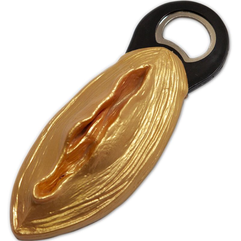 DIABLO PICANTE - APRI VAGINA NERO ORO DIABLO PICANTE - BLACK GOLDEN VAGINA SHAPED OPENER