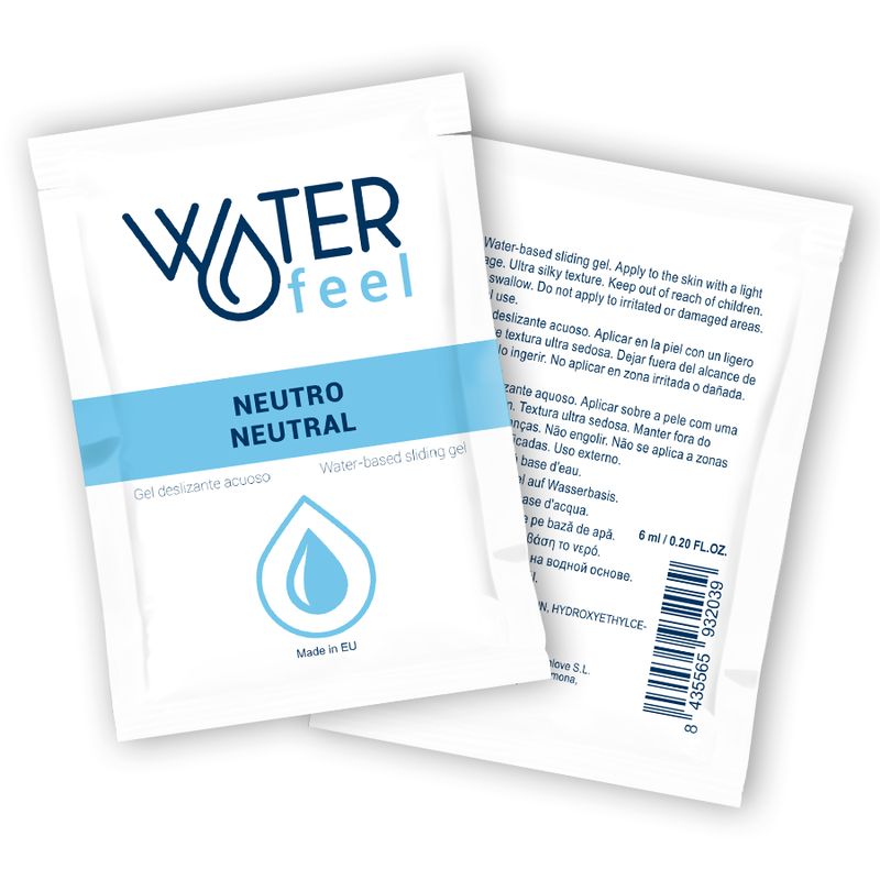 WATERFEEL - GEL SCORREVOLE NEUTRO A BASE ACQUA 6 ML WATERFEEL - GEL SCORREVOLE NEUTRO A BASE ACQUA 6 ML