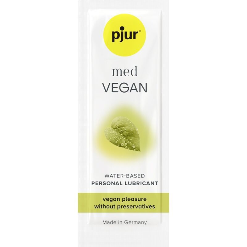PJUR - MED VEGAN GLIDE LUBRIFICANTE A BASE ACQUA 2 ML PJUR - MED VEGAN GLIDE LUBRIFICANTE A BASE ACQUA 2 ML