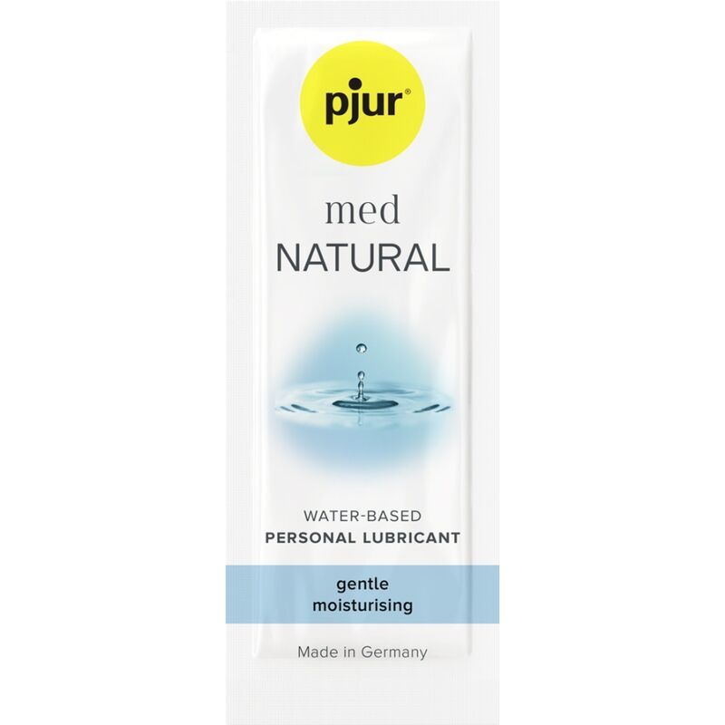 PJUR - MED LUBRIFICANTE NATURALE A BASE ACQUA 2 ML PJUR - MED LUBRIFICANTE NATURALE A BASE ACQUA 2 ML