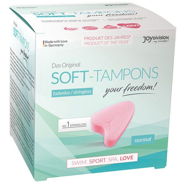 JOYDIVISION SOFT-TAMPONS - TAMPONI MORBIDI ORIGINALI JOYDIVISION SOFT-TAMPONS - ORIGINAL SOFT-TAMPONS 3 UNITS