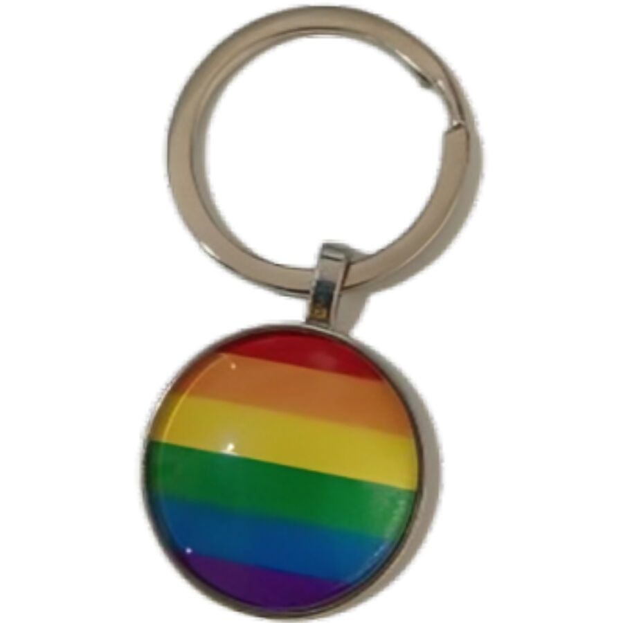 PRIDE - LGBT FLAG KEYCHAIN