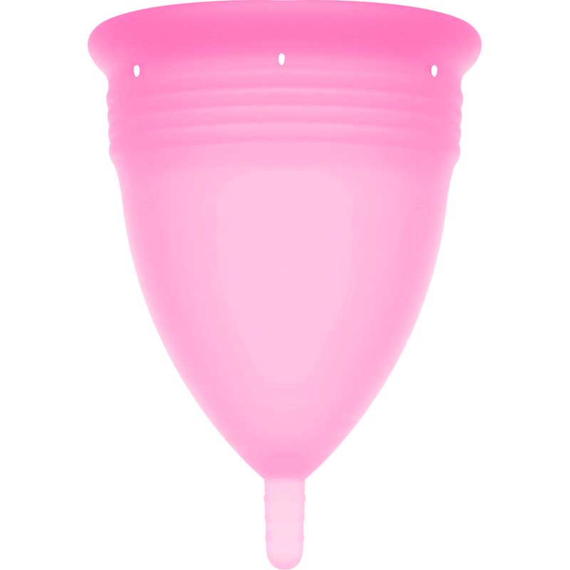 STERCUP - COPPA MESTRUALE IN SILICONE FDA ROSA - TAGLIA S STERCUP - COPPA MESTRUALE IN SILICONE FDA ROSA - TAGLIA S