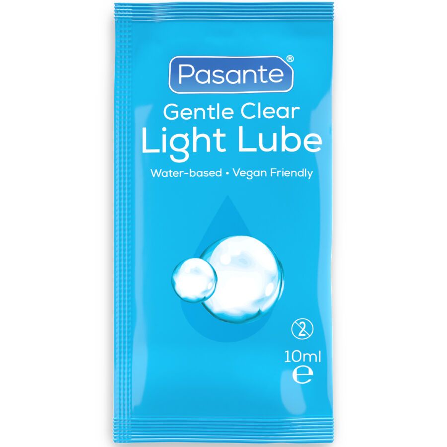 PASANTE - LUBRIFICANTE LEGGERO A BASE D'ACQUA 10 ML PASANTE - LIGHT LUBRICANT WATER-BASED 10 ML